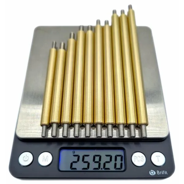 9 Stk. Crawler Links +1x Panhardstab mit 259 Gramm Gesamtgewicht